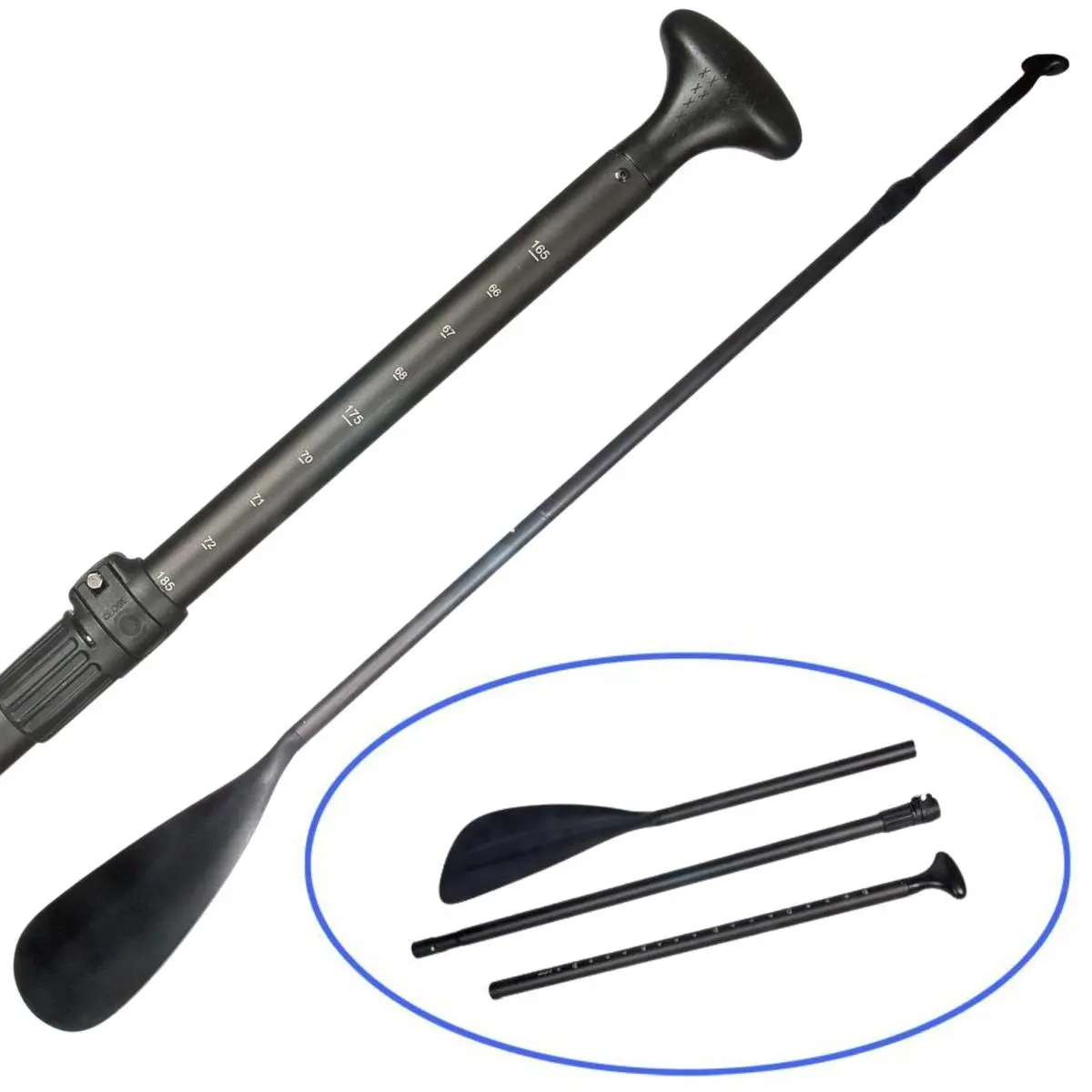 Zestaw - Deska Sup Dmuchana 145KG 320X81X15CM Enero - Zabawki