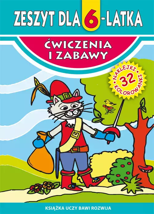 Zeszyt dla 6-latka - Książki