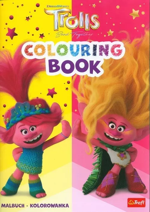 Trolls. Kolorowanka
