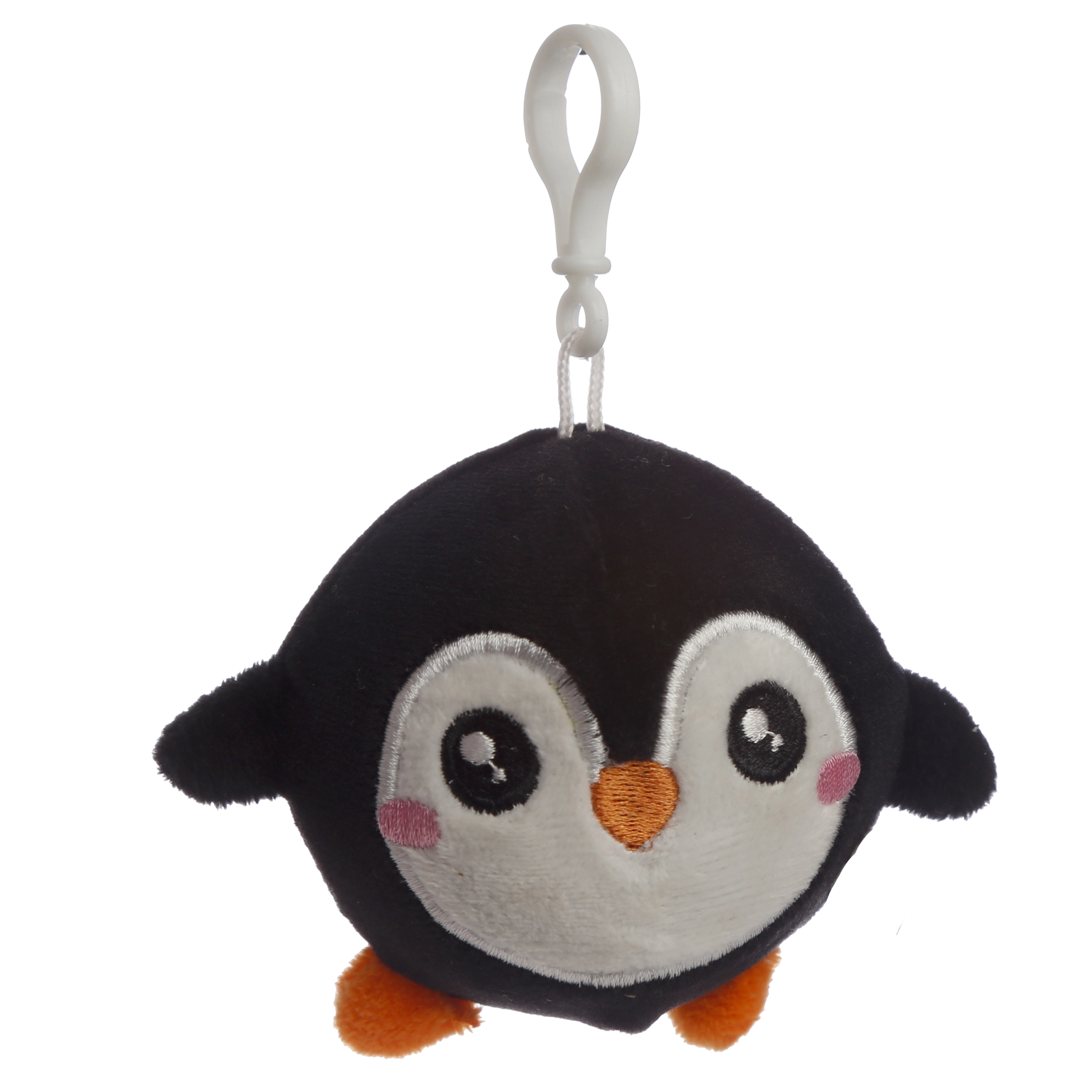 Brelok do kluczy -pingwin,foka,błazenek,ośmiornica,rekin-Adoramals Squeezies - Zabawki