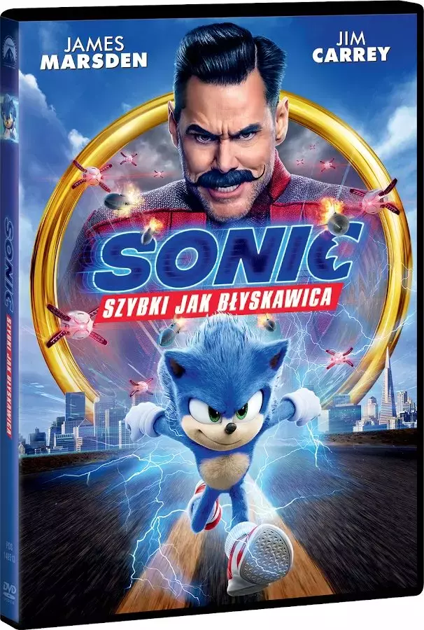 Sonic. Szybki jak błyskawica, DVD - Filmy