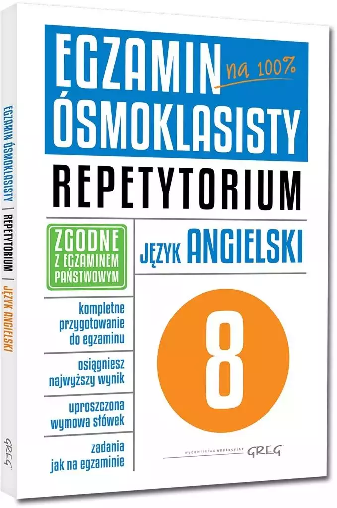Egzamin ósmoklasisty - język angielski. Repetytorium - Książki