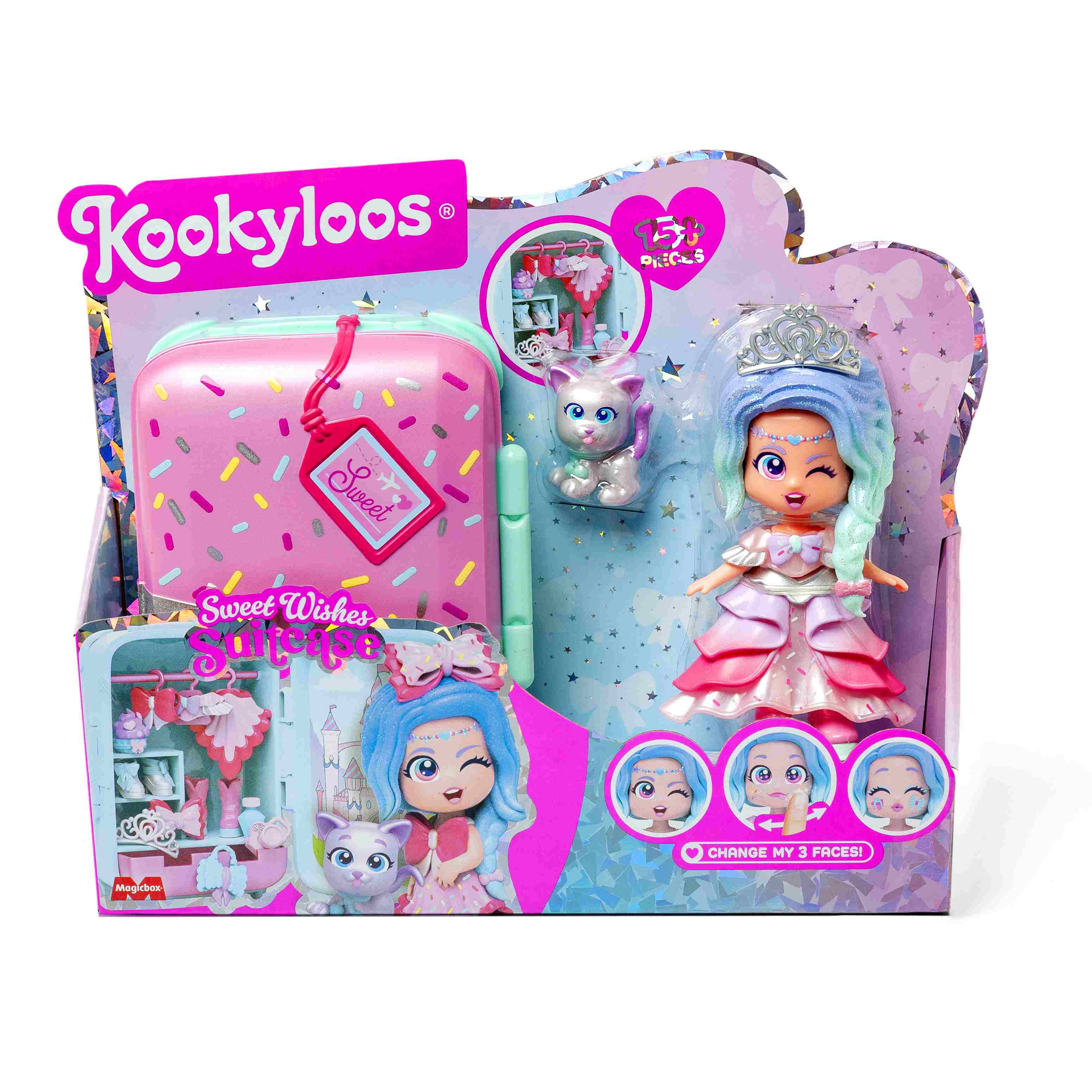 KookyLoos Suitcases Sweet Wishes - Zabawki