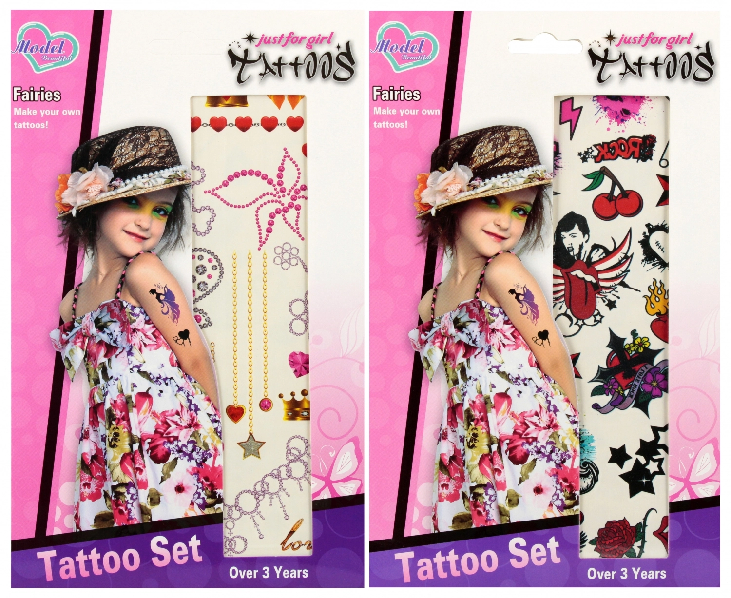 TatuaŻe Dla Dziewczynek Mix Mega Creative 559303 - Papiernicze i szkolne