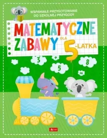Matematyczne zabawy dla 5-latka - Książki