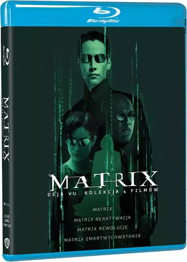 Matrix Deja Vu. Kolekcja 4 Filmów, 4 Blu-ray - Filmy