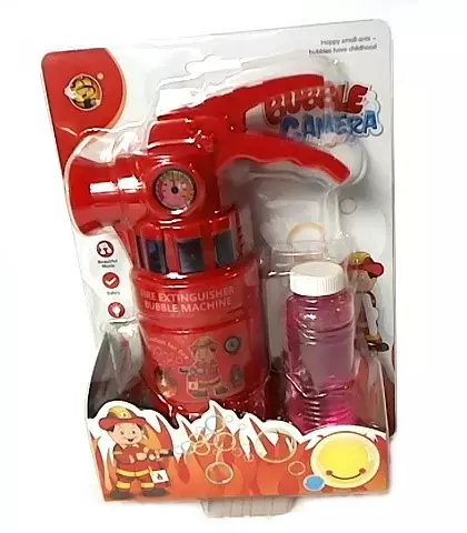 Bańki mydlane gaśnica na baterie - Zabawki