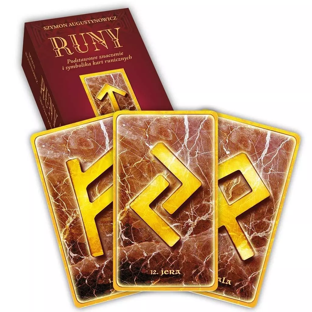 Runy. 24 karty + książka