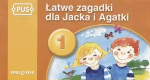 PUS. Łatwe zagadki Jacka i Agatki. Część 1 - Książki