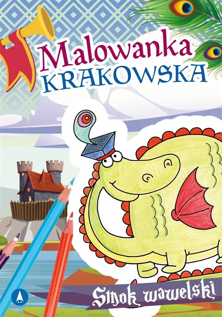 Smok wawelski. Malowanka krakowska - Książki