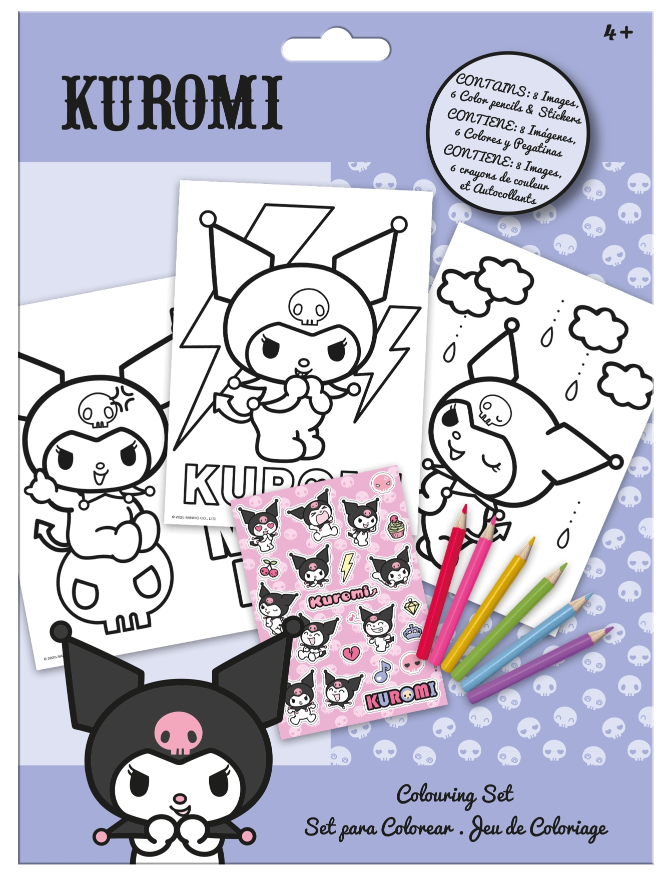 Zestaw do kolorowania Kuromi KU00018 - Zabawki
