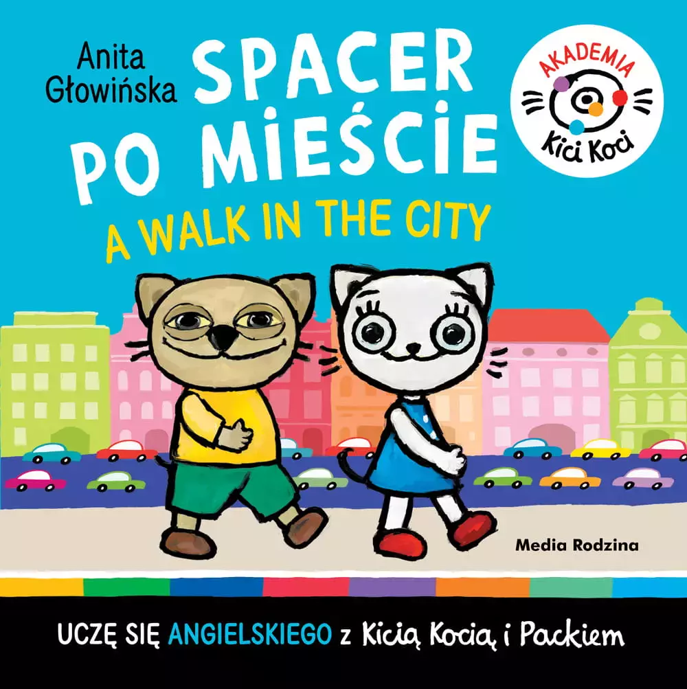 Akademia Kici Koci. Spacer po mieście. A walk in the City - Książki