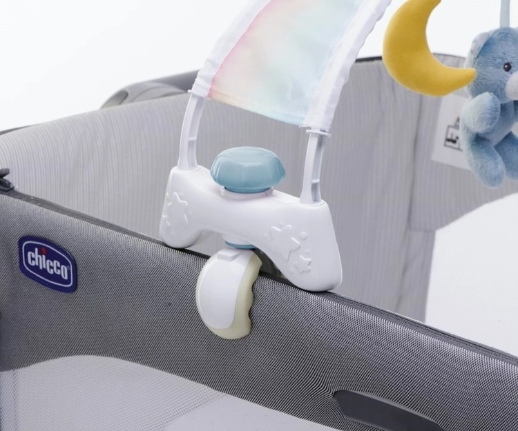 First Dreams. Panel na łóżeczko Rainbow Sky, niebieski - Mama i dziecko