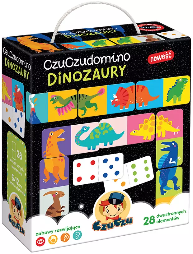 CzuCzu. Domino. Dinozaury - Gry