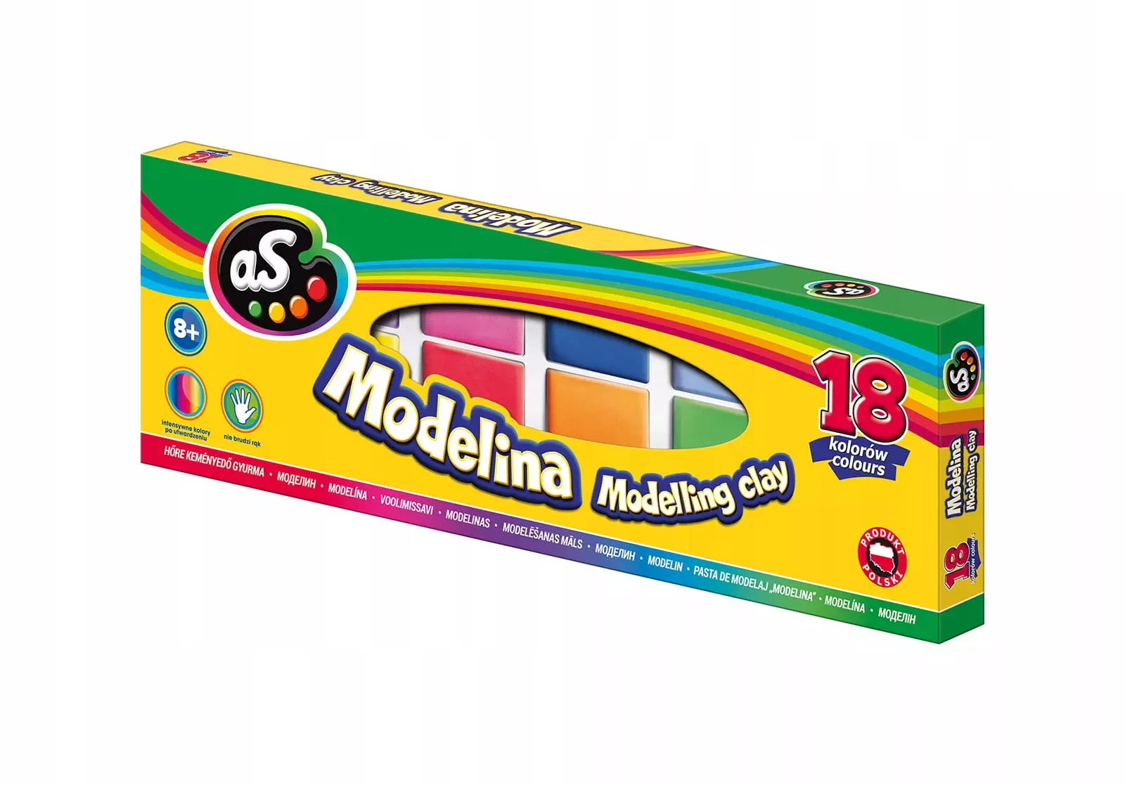 Modelina, 18 kolorów - Papiernicze i szkolne