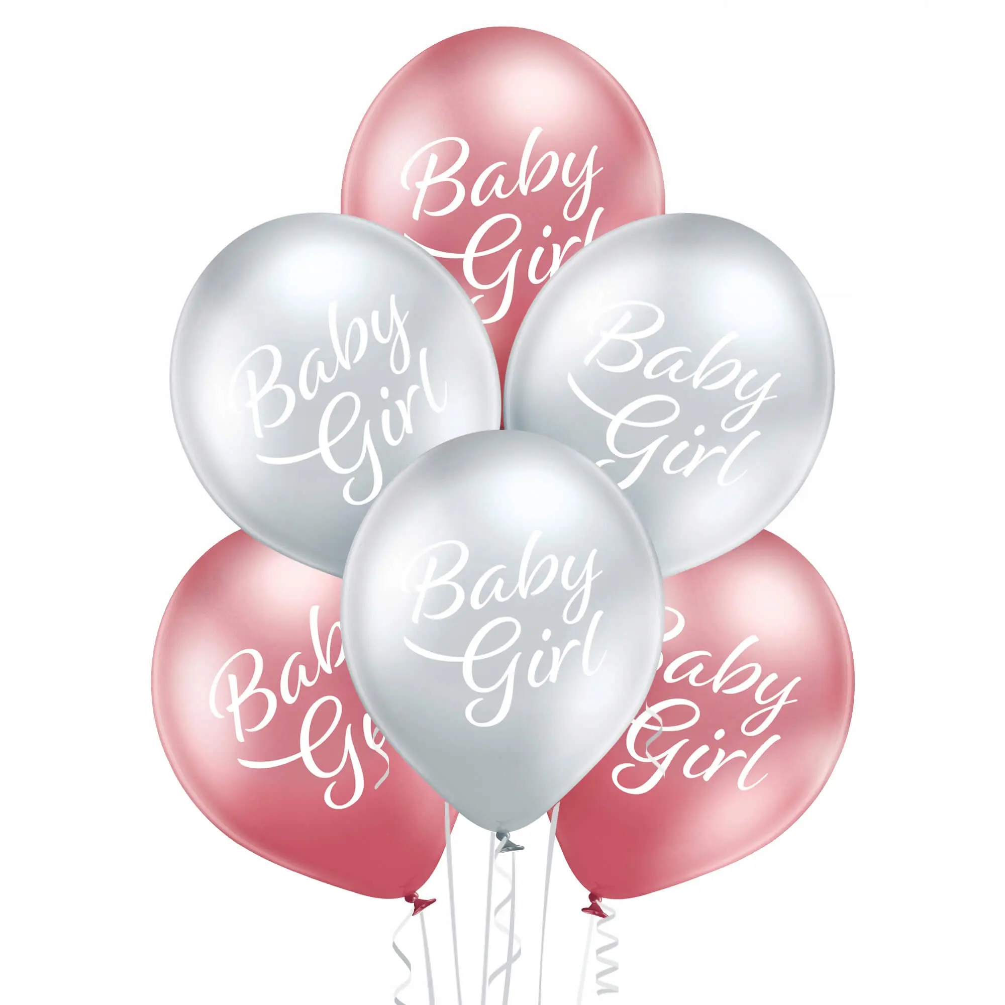 Balony Belbal 12", D11, dziewczynka, 6szt. - Papiernicze i szkolne