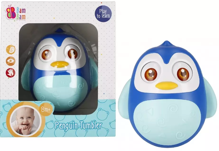 Wańka-wstańka pingwinek - Zabawki