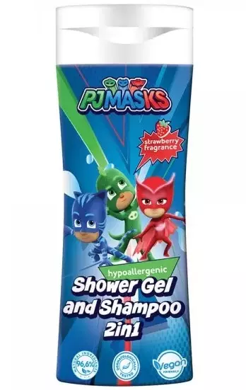 Pidżamersi. Żel pod prysznic i szampon (300 ml), truskawka - Mama i dziecko