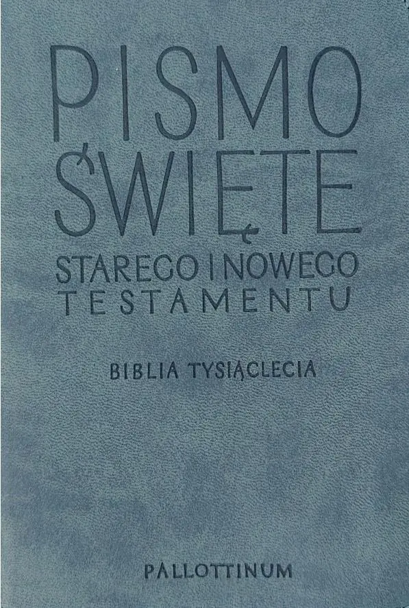 Biblia Tysiąclecia - oazowa, ekoskóra - Książki