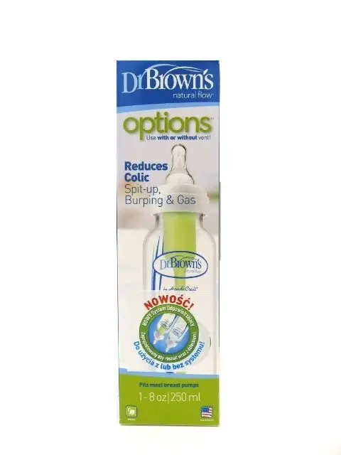 Butelka Browns STAND.250ML Pp Options - Mama i dziecko