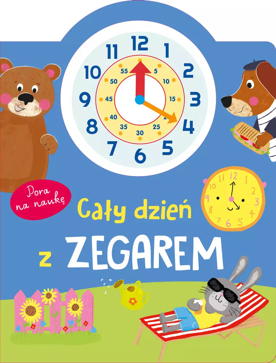 Cały dzień z zegarem. Pora na naukę - Książki