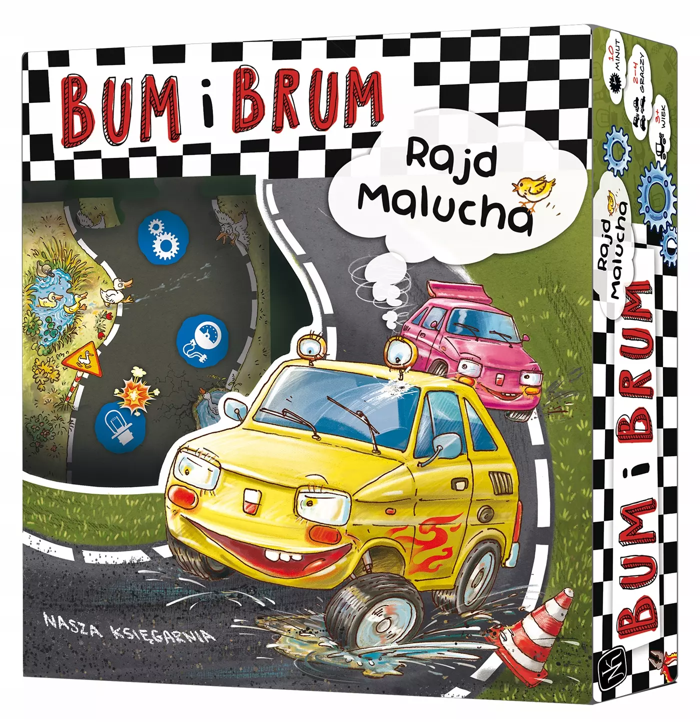 Bum i Brum. Rajd Malucha - Gry