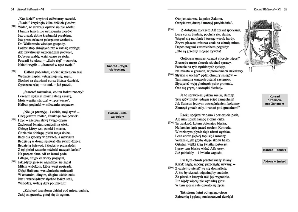 Konrad Wallenrod (wydanie z opracowaniem i streszczeniem) - Książki