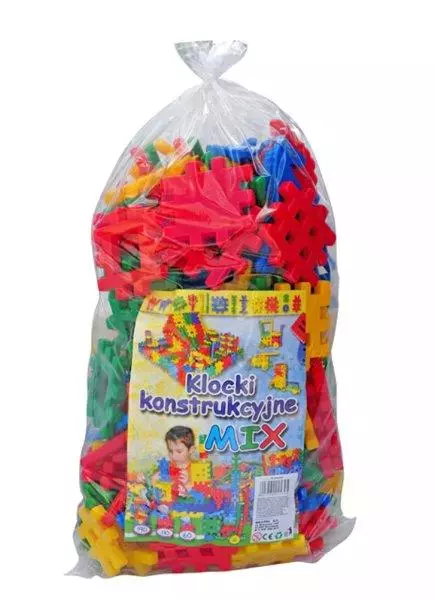 Klocki konstrukcyjne, 190 elementów