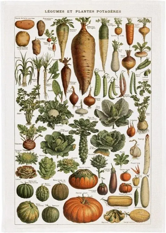 Ręcznik kuchenny - Warzywa - Mama i dziecko