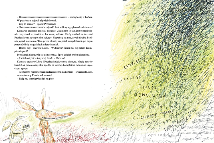 Lisek i prosiaczek. Tom 5. Sprej na komary - Książki