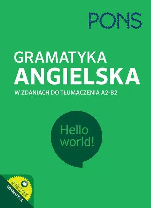 Gramatyka angielska w zdaniach do tłumaczenia PONS. Poziom A2/B1 - Książki