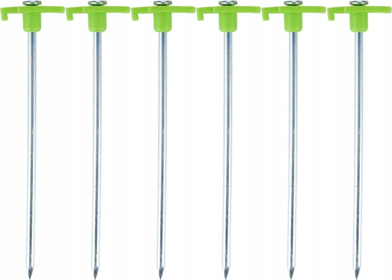 Śledzie do Namiotu 19CM KPL. 6SZT Metal Plastik Camp Active - Elektronika i akcesoria