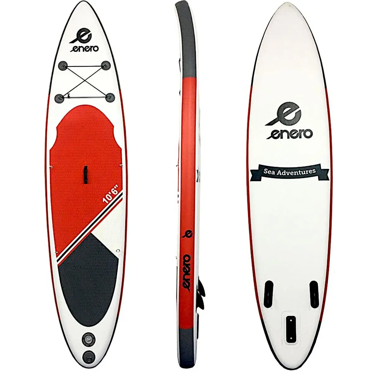 Zestaw - Deska Sup Dmuchana 145KG 320X81X15CM Enero - Zabawki