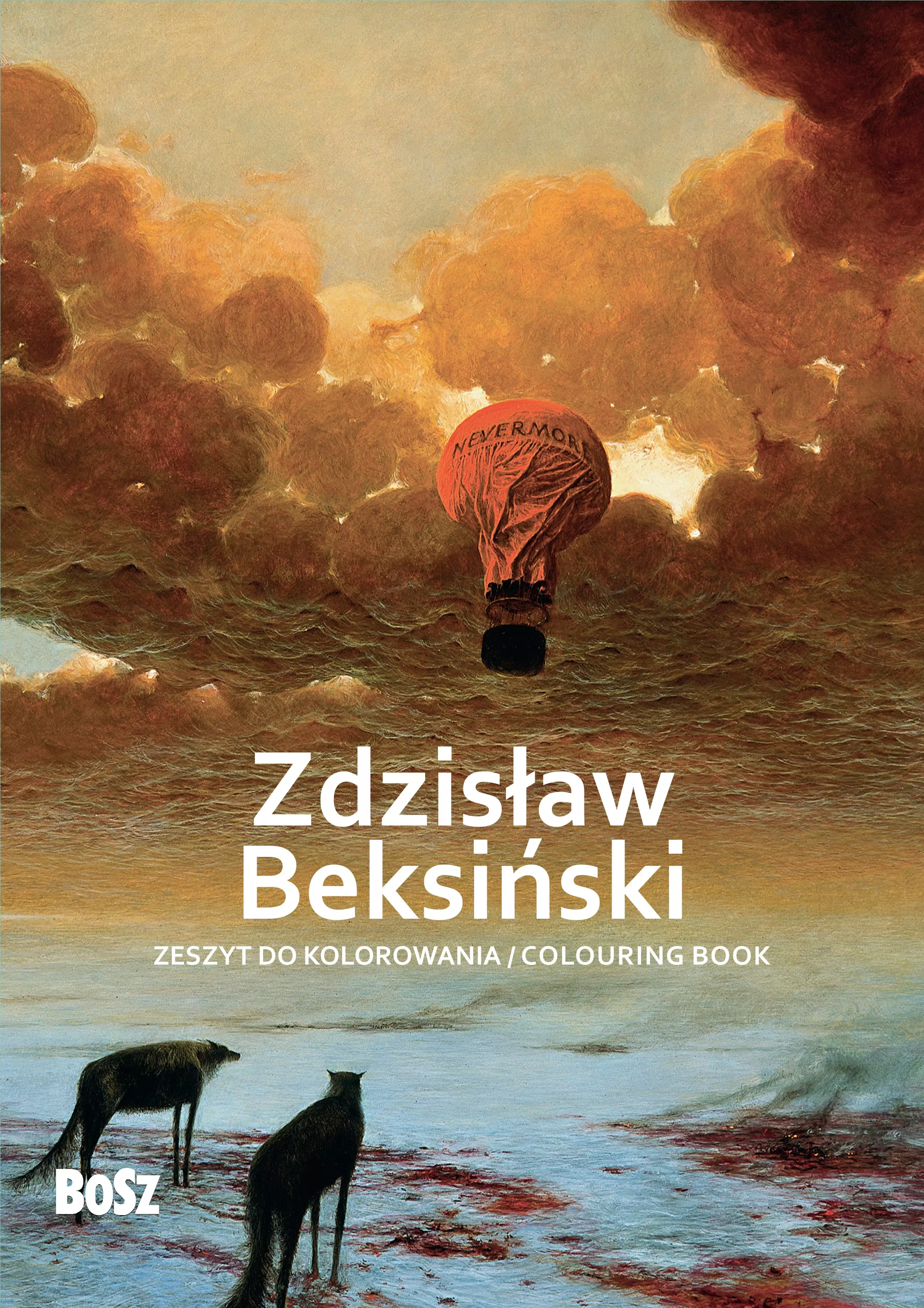 Zdzisław Beksiński. Zeszyt do kolorowania - Książki