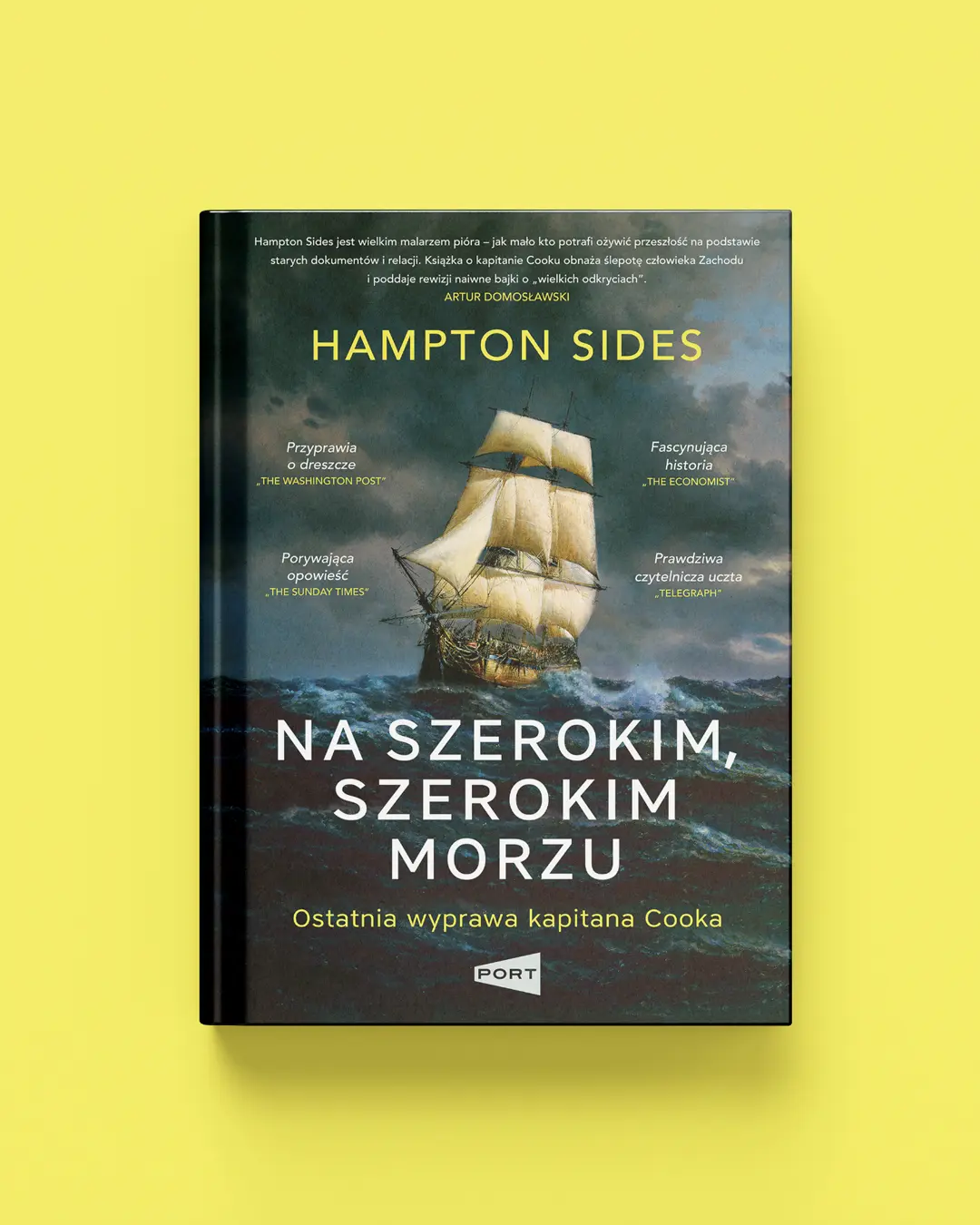 Na szerokim szerokim morzu. Ostatnia wyprawa kapitana Cooka - Książki