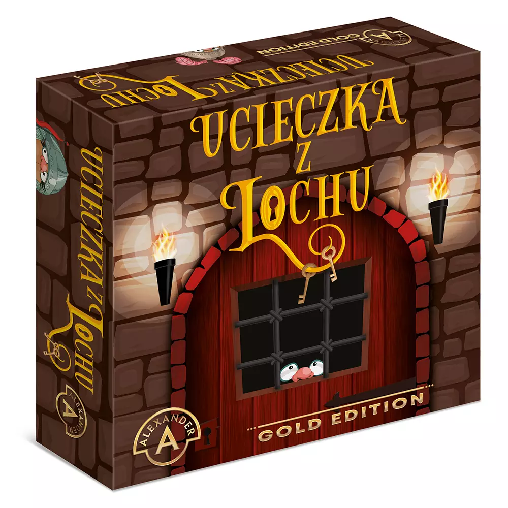 Prosta gra karciana dla dzieci i całych rodzin - Ucieczka z Lochu Alexander