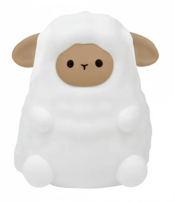 Lampka nocna LED RGB Mała owieczka - Mama i dziecko