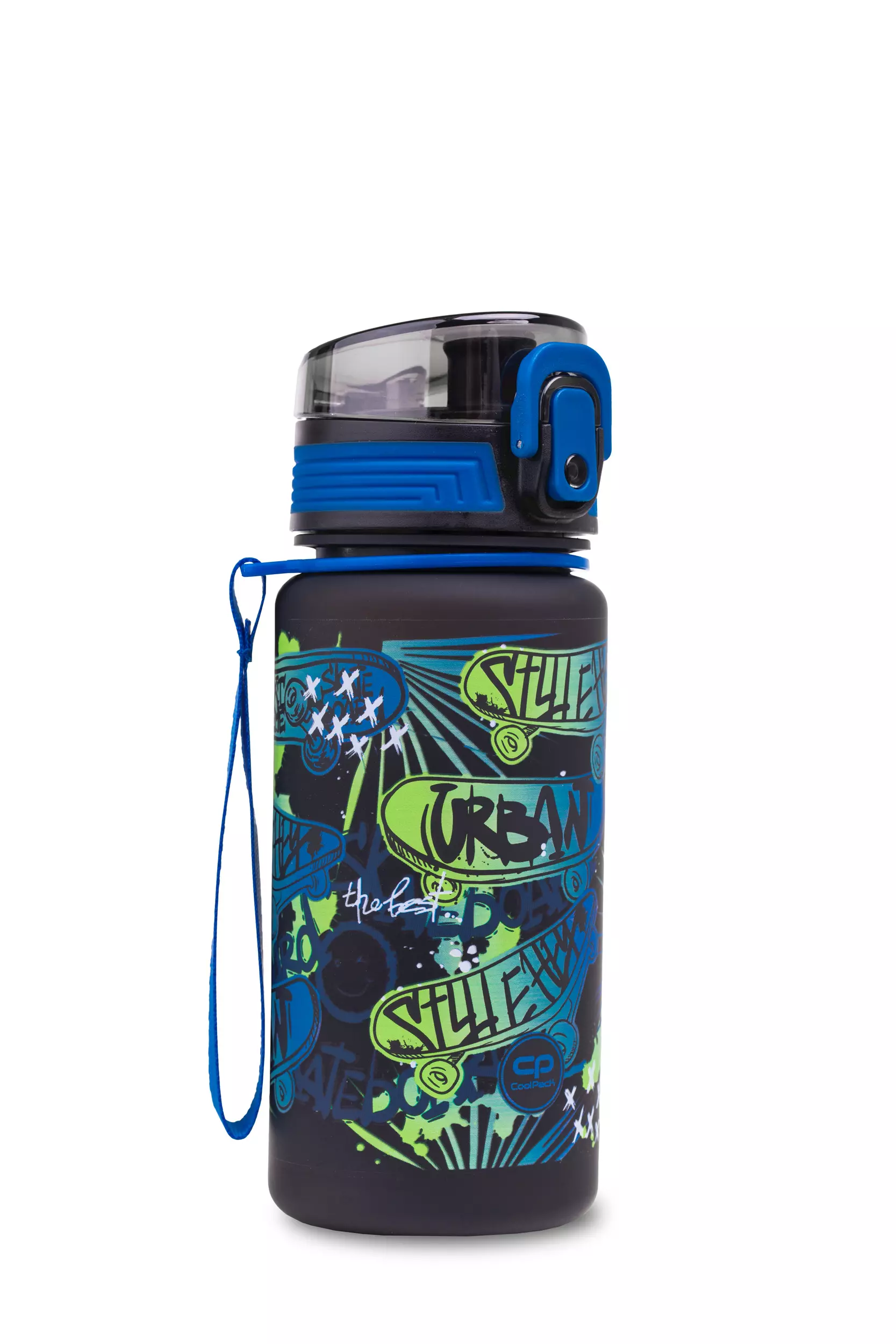Bidon 400ml Coolpack Brisk mini Skate Night - Papiernicze i szkolne