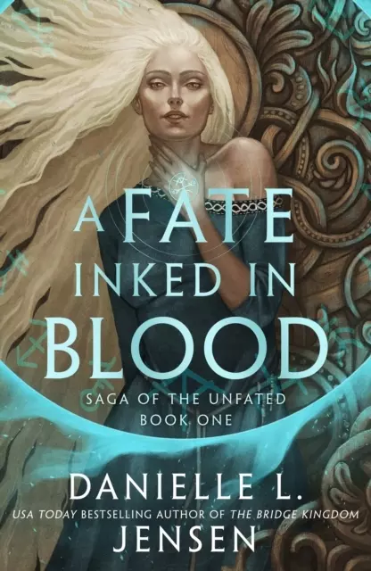 A Fate Inked in Blood: A Norse-inspired fantasy romance from the bestselling author of The Bridge Kingdom - Książki