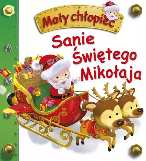 Mały chłopiec. Sanie Świętego Mikołaja - Książki