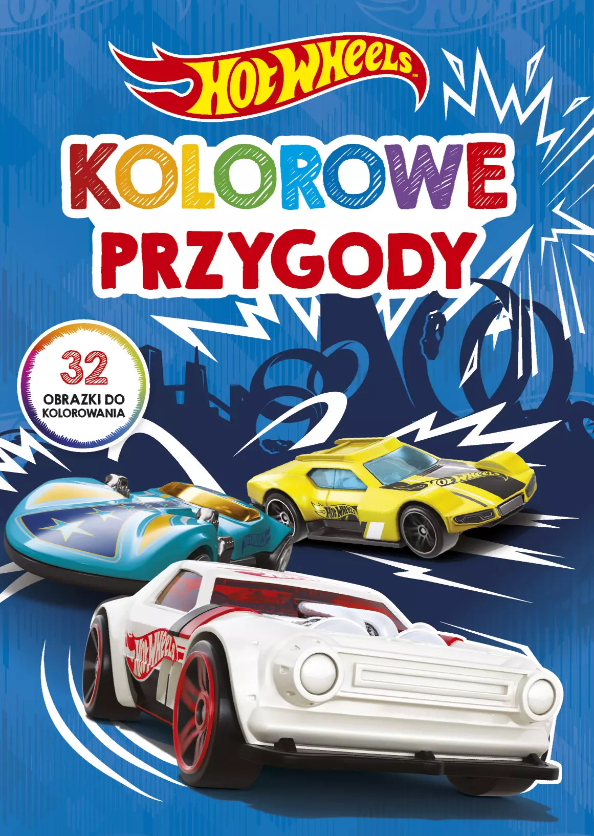 Hot Wheels. Kolorowe przygody - Książki