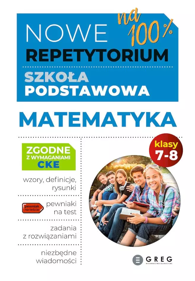 Matematyka. Szkoła podstawowa. Klasa 7-8. Nowe Repetytorium 2026 - Książki