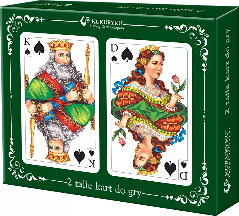 Dwie talie kart do gry - Książki