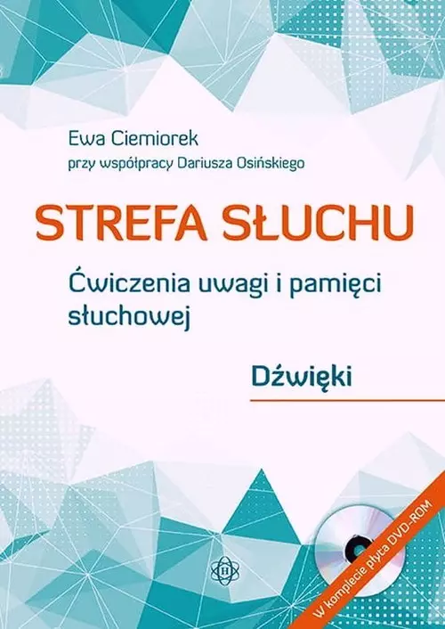 Strefa słuchu. Ćwiczenia uwagi i pamięci słuchowej + DVD - Książki