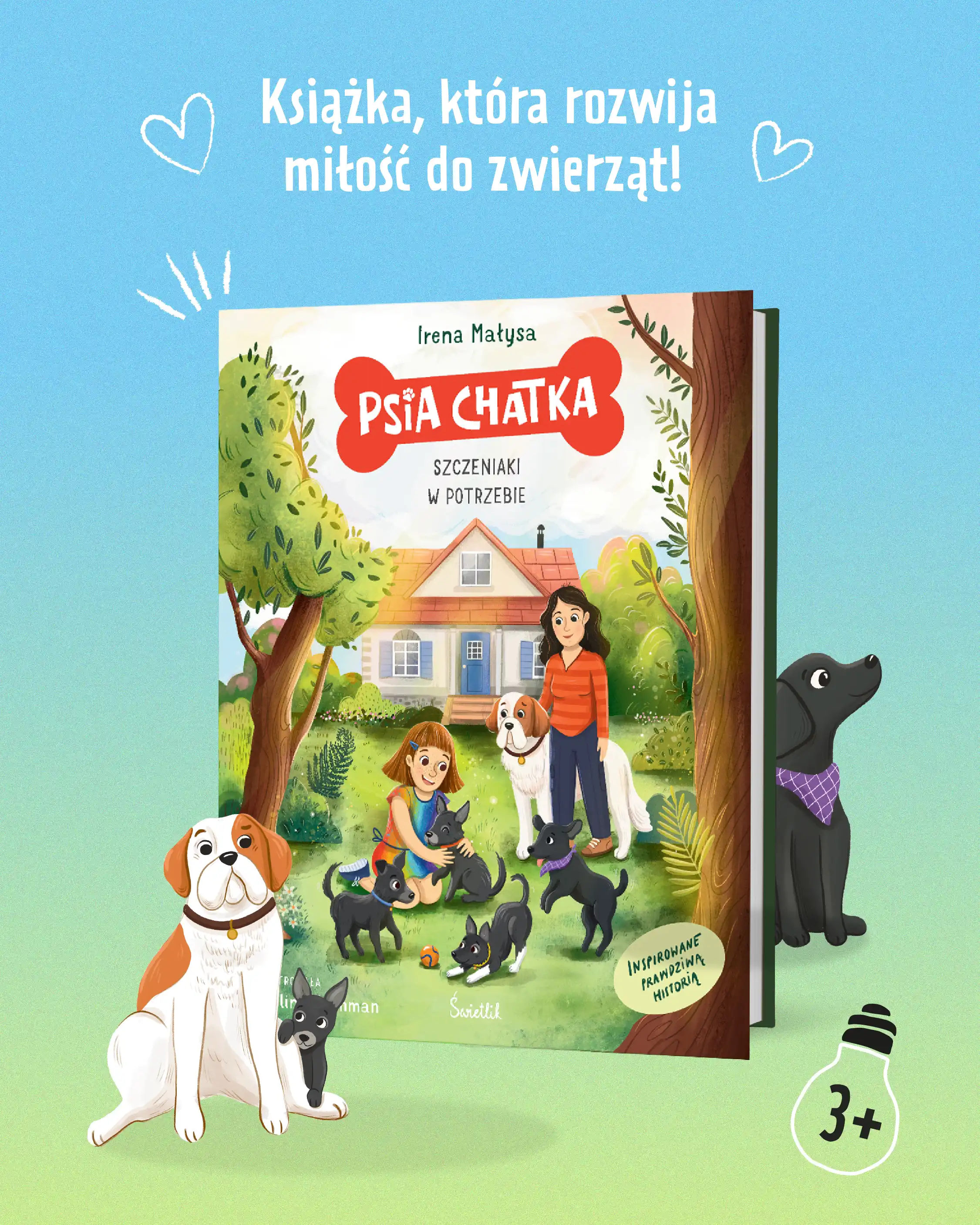 Psia Chatka. Szczeniaki w potrzebie - Książki