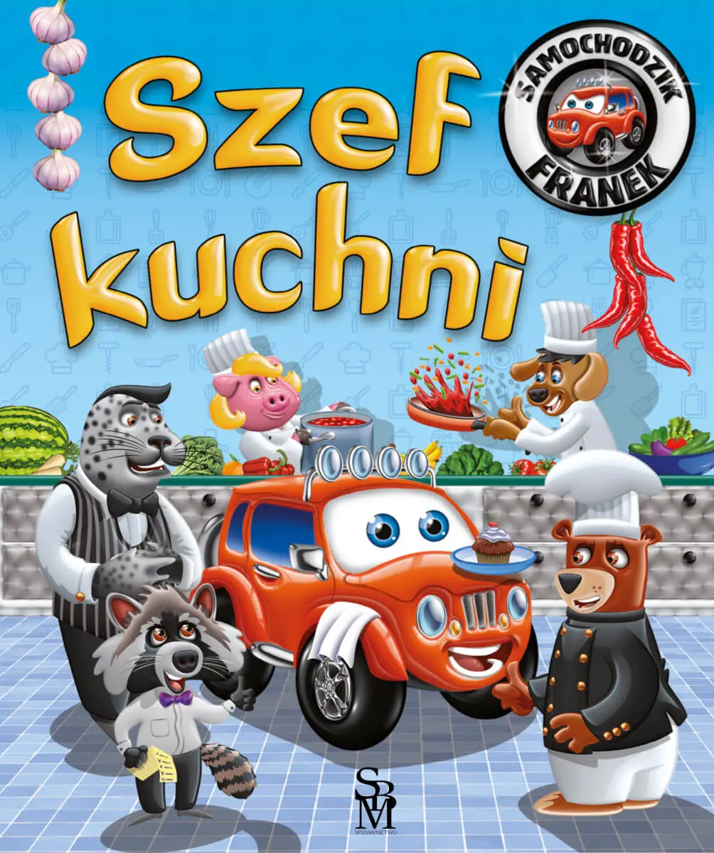 Szef kuchni. Samochodzik Franek - Książki