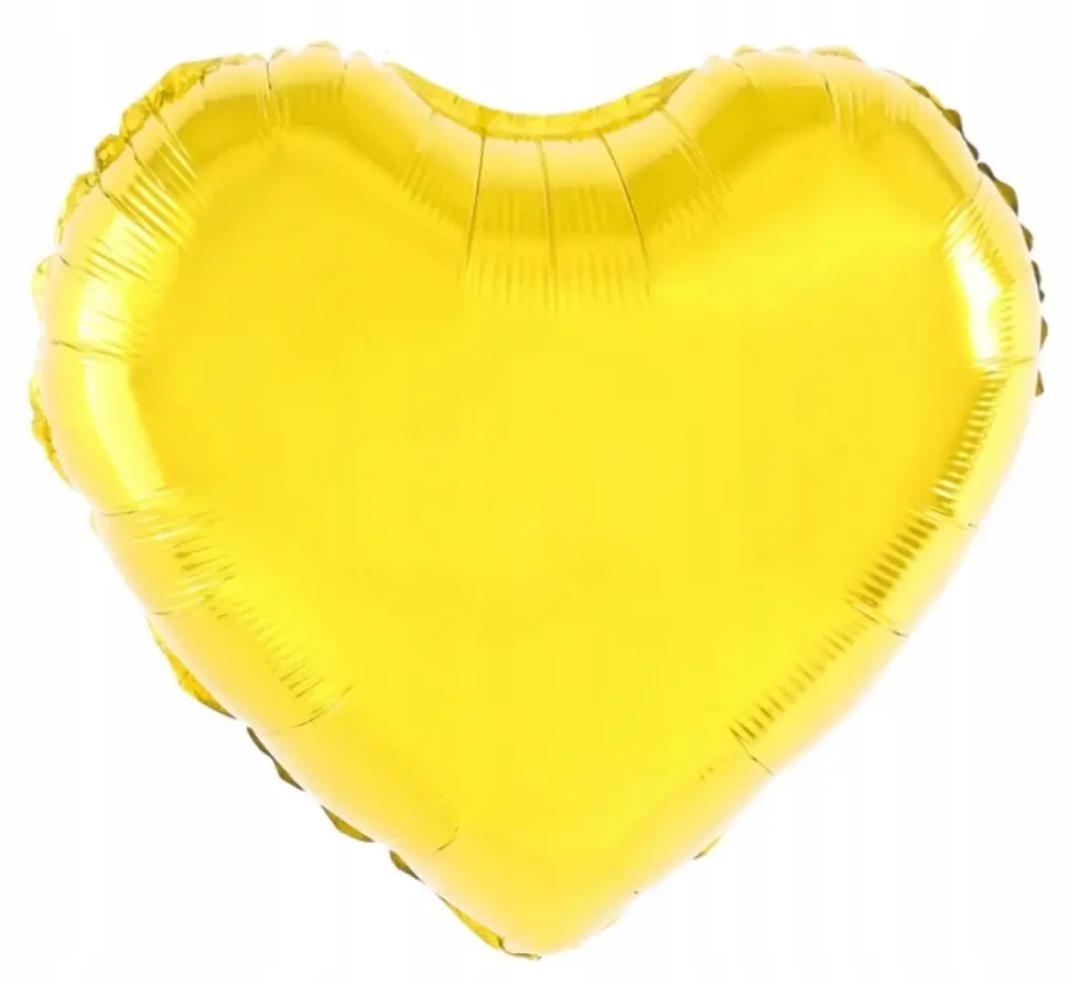 Balon foliowy 18" FX - Serce (różowo-złote), niepakowany - Papiernicze i szkolne