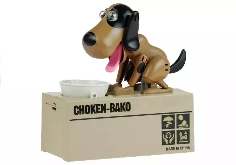 Skarbonka pies zjadający monety - Papiernicze i szkolne