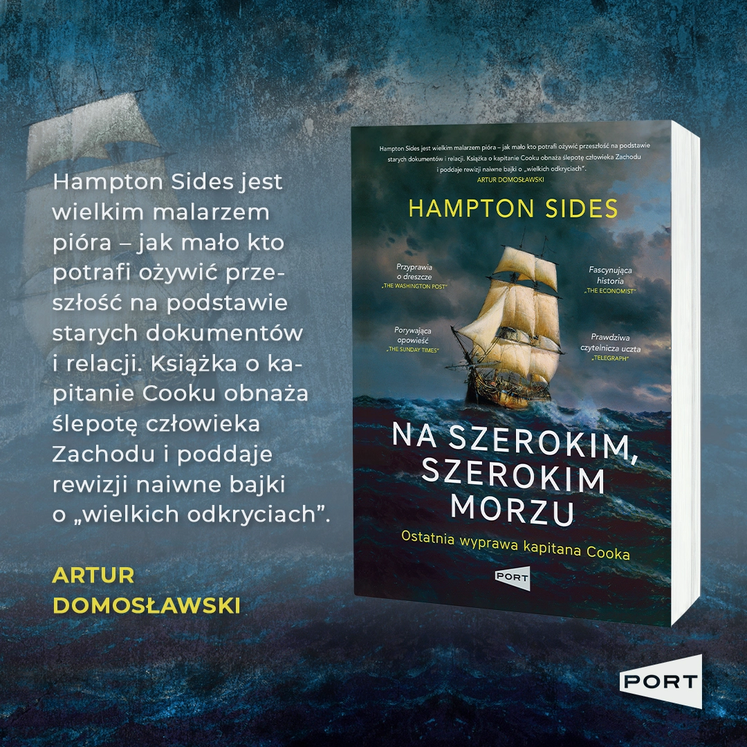 Na szerokim szerokim morzu. Ostatnia wyprawa kapitana Cooka - Książki