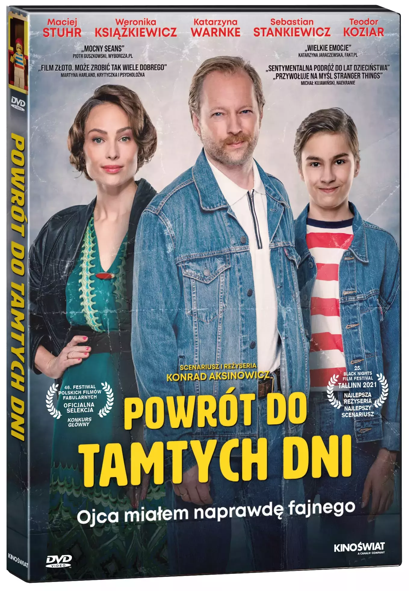 Powrót do tamtych dni, DVD - Filmy